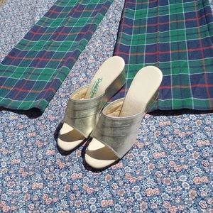 Daniel Green Wedge Slippers